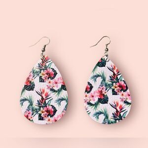 3/ $15 Brand New Faux Leather Earrings